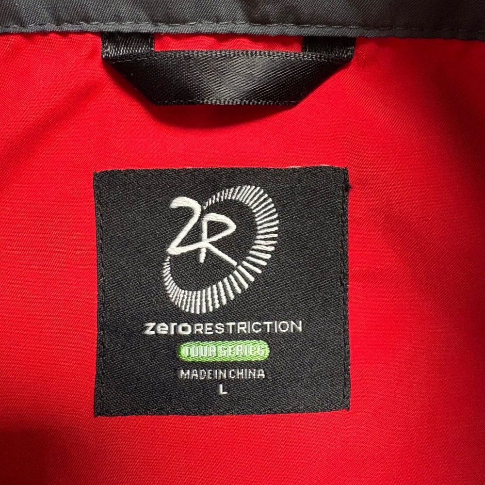 Zero Restriction Travelers Championship Tour Series Golf Windbreaker Mens L - Picture 5 of 8